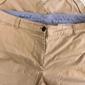Talbots Weekend Chino Pants in Tan